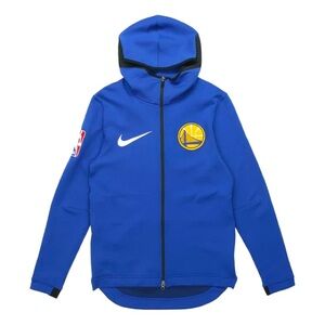 Nike THERMA FLEX SHOWTIME NBA Warrior Jacket Player Edition Blue, Youth small